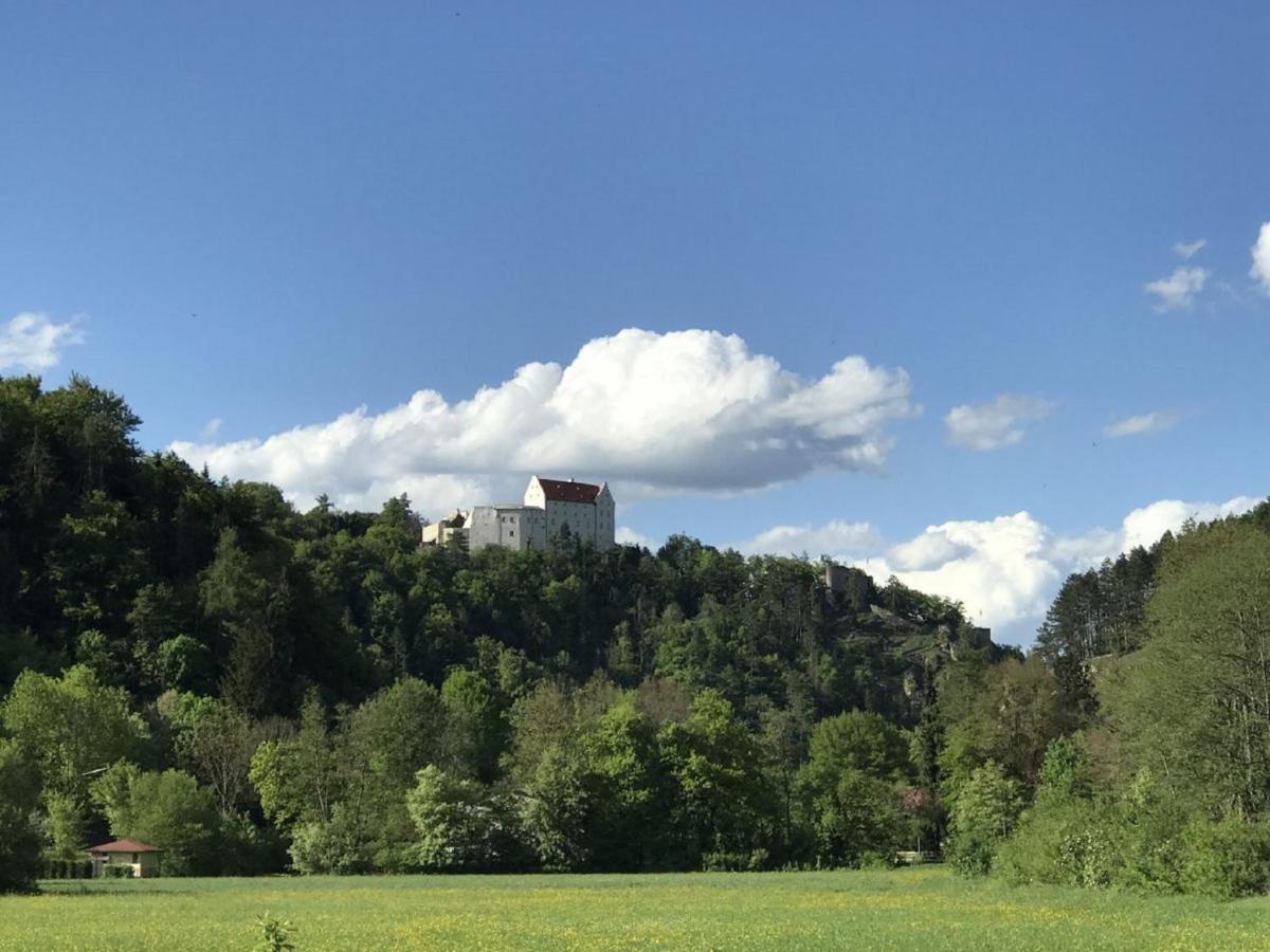 Ferienchalet Burgenblick リーデンブルク エクステリア 写真