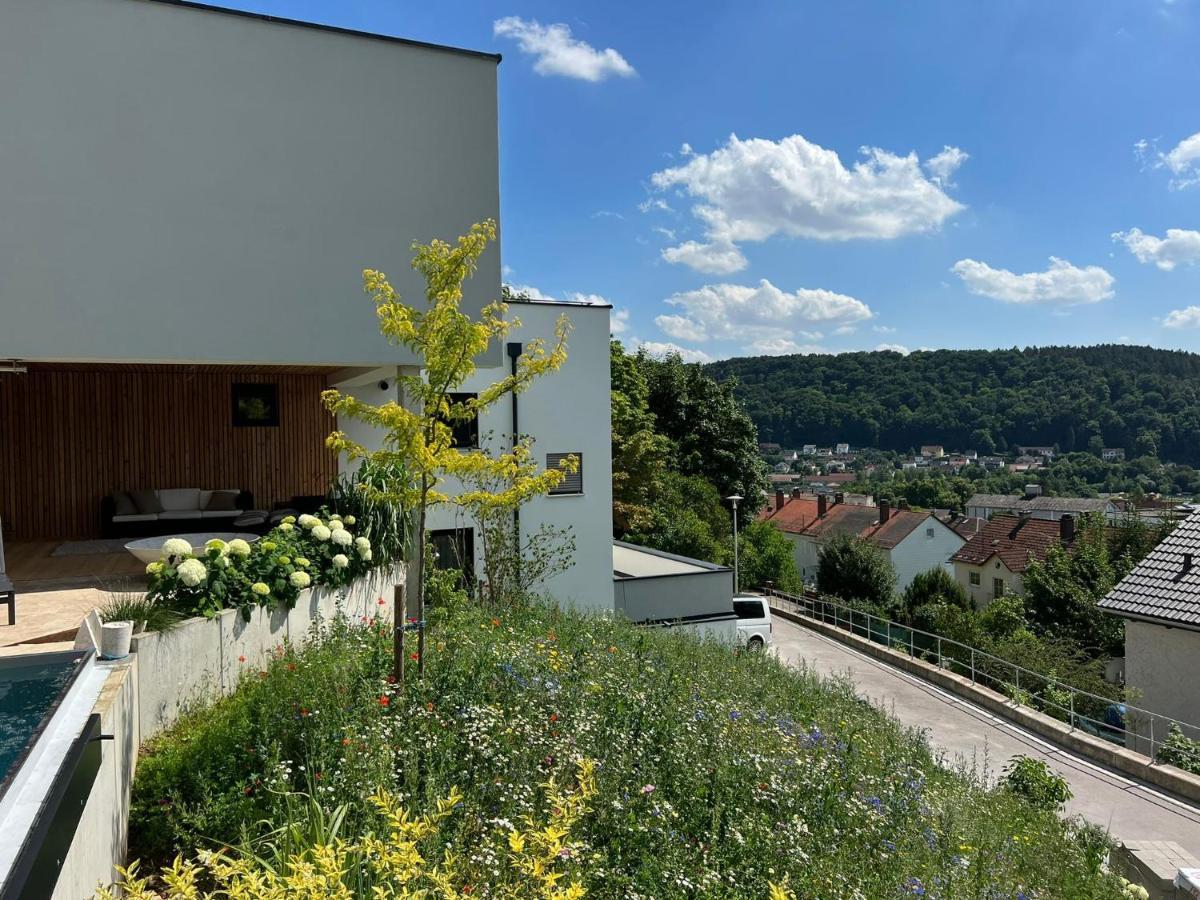 Ferienchalet Burgenblick リーデンブルク エクステリア 写真